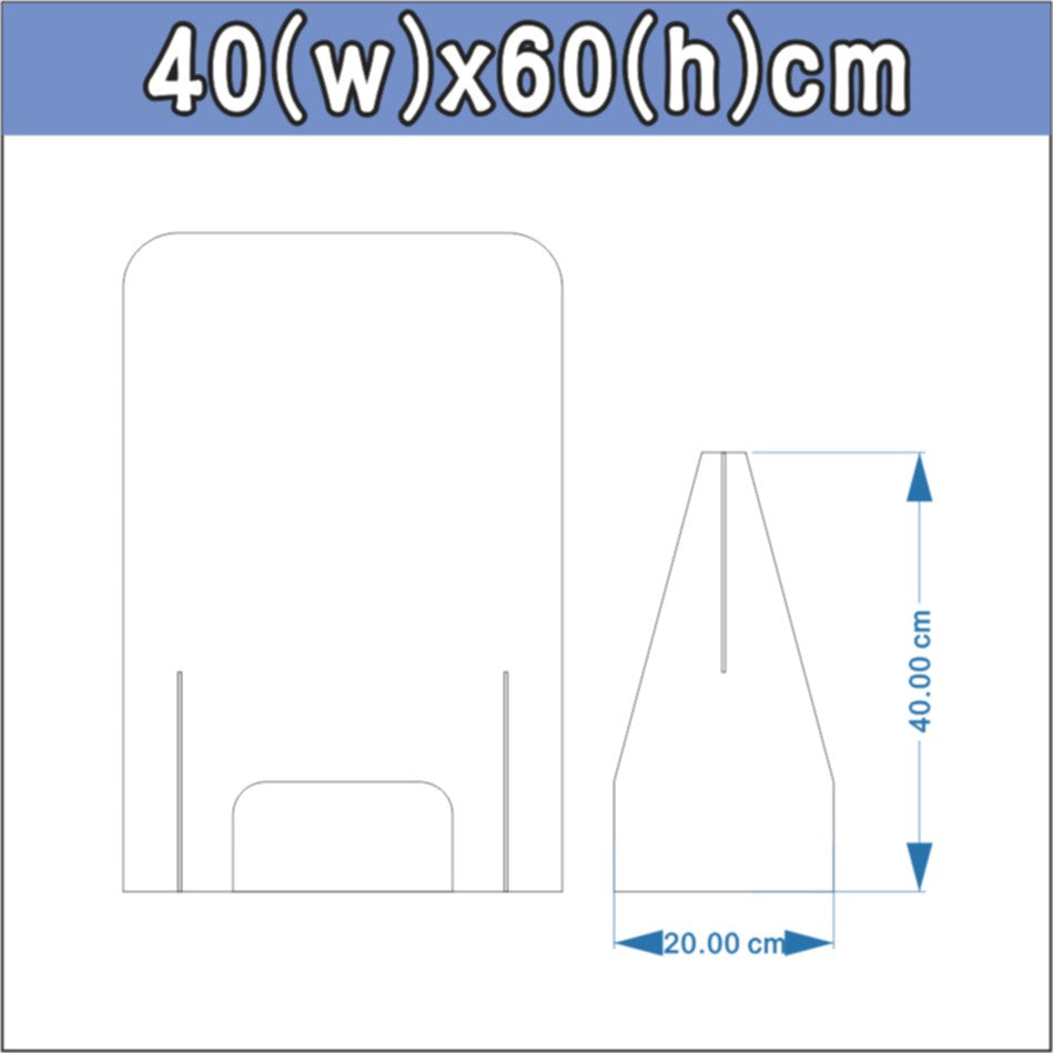Clear Acrylic Barrier Table Shield Divider Safe Guard Counter Desk Office Partition Covid 3mm 5mm