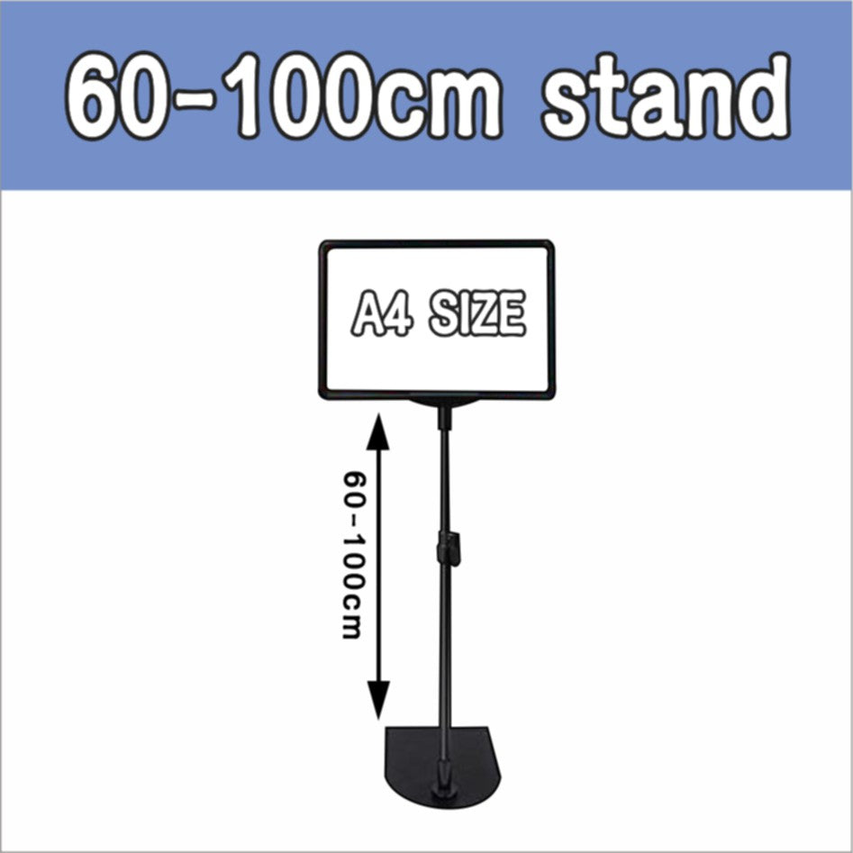 A4 Sign Stand / Display Standee Poster Holder Office Store Promo Price Menu Stationary Stationery AD