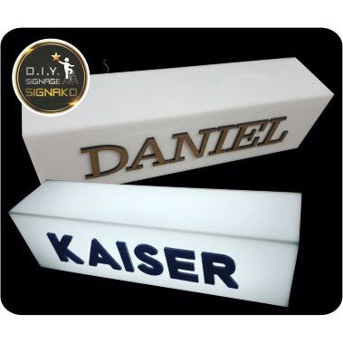 Customized Light Box / Night Lamp with Name & Character Design / Christmas Birthday Gift Souvenir
