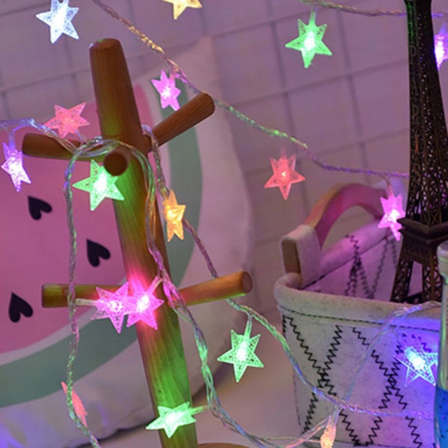 Led Small Star String Lights 1 / Party Wedding Cake Decor LED Light String Lights String Light Bulb