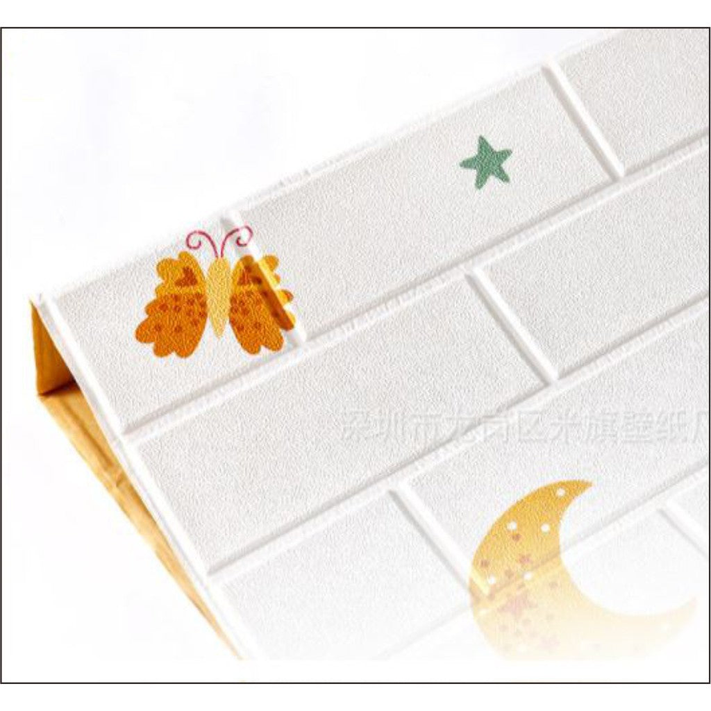Wall Bricks Sticker Home Living Decor Kids Room Wallpaper Adhesive Self Interior 3D foam Background