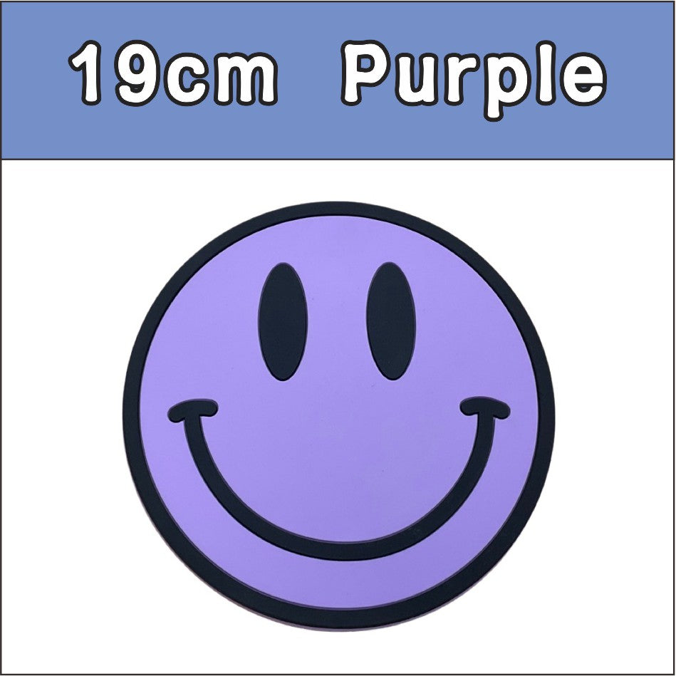 Smile Silicone Table Mat / Table Pad Dining Coaster Placemat Pot Mat Cup Pad Kitchen Mug Pan Decor