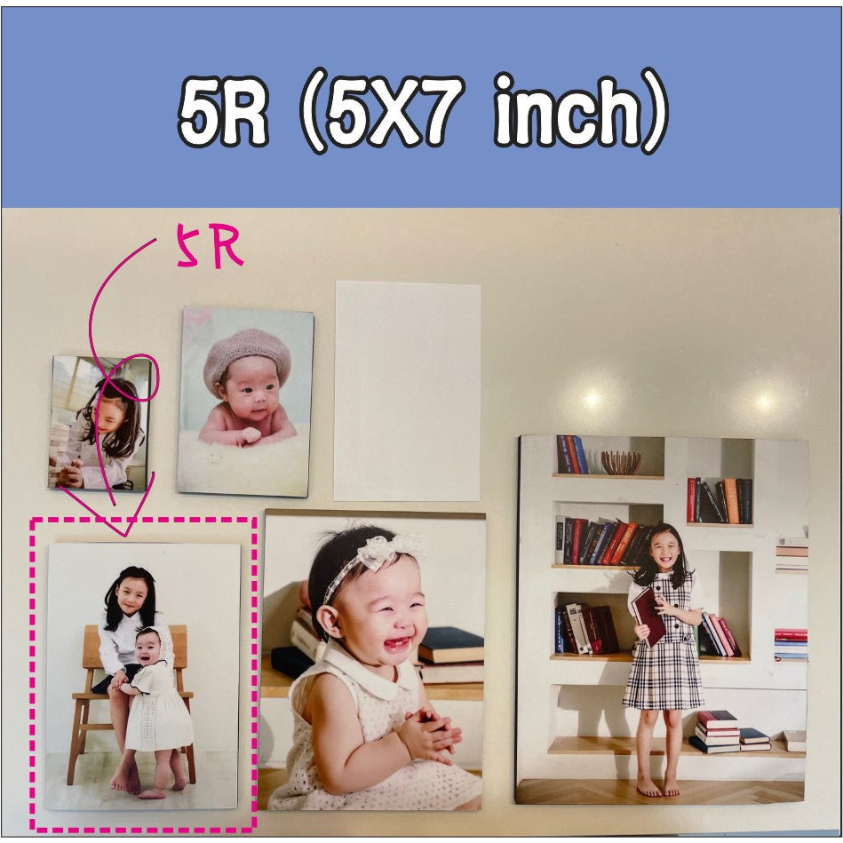 Small) Personalized Photo Tile / Sintra Sticker Customized Printing Picture Gift for Christmas Decor