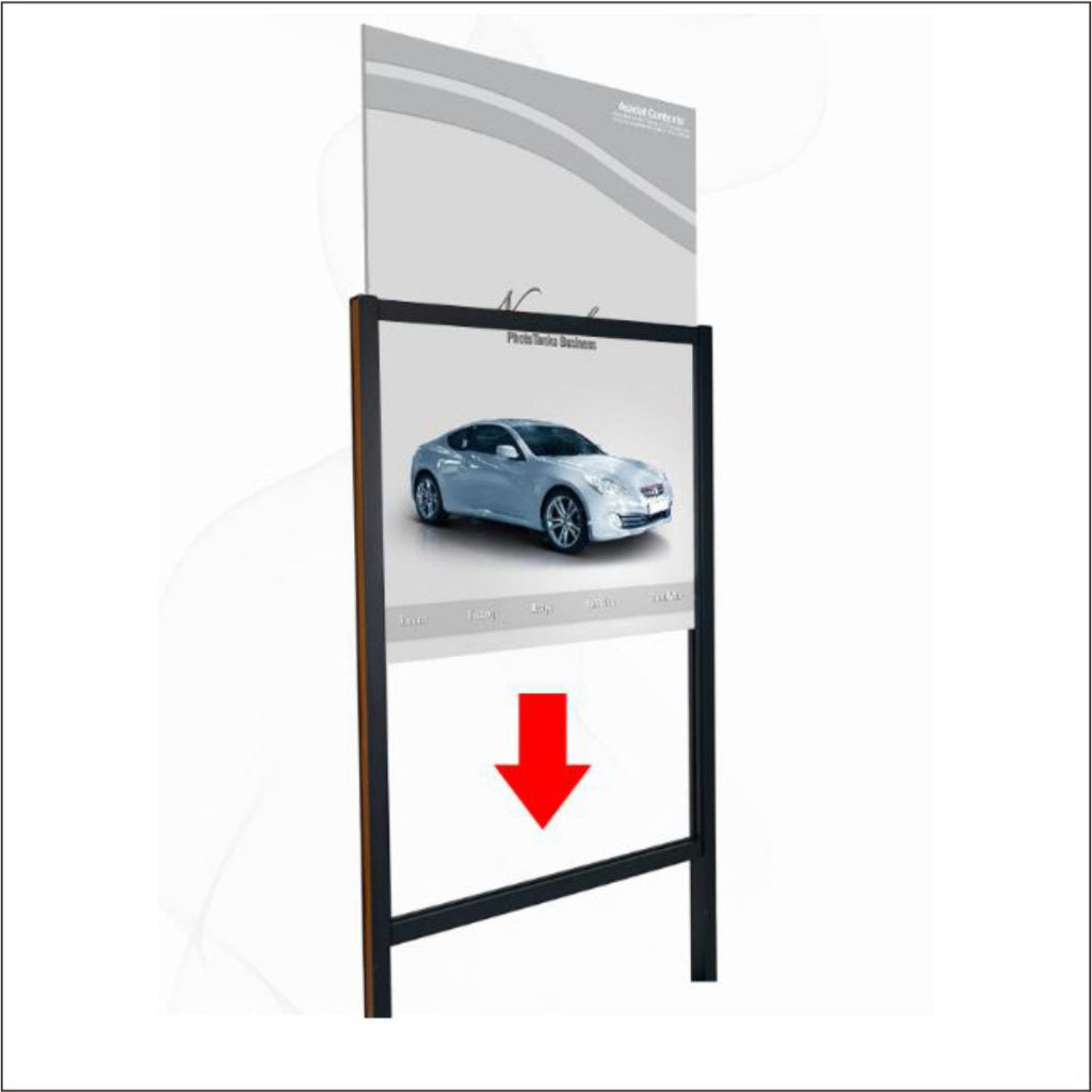 Double Sided Stand Signage / Floor Sign Sintra Board Menu Printing Standee Restaurant Cafe Shop Bar