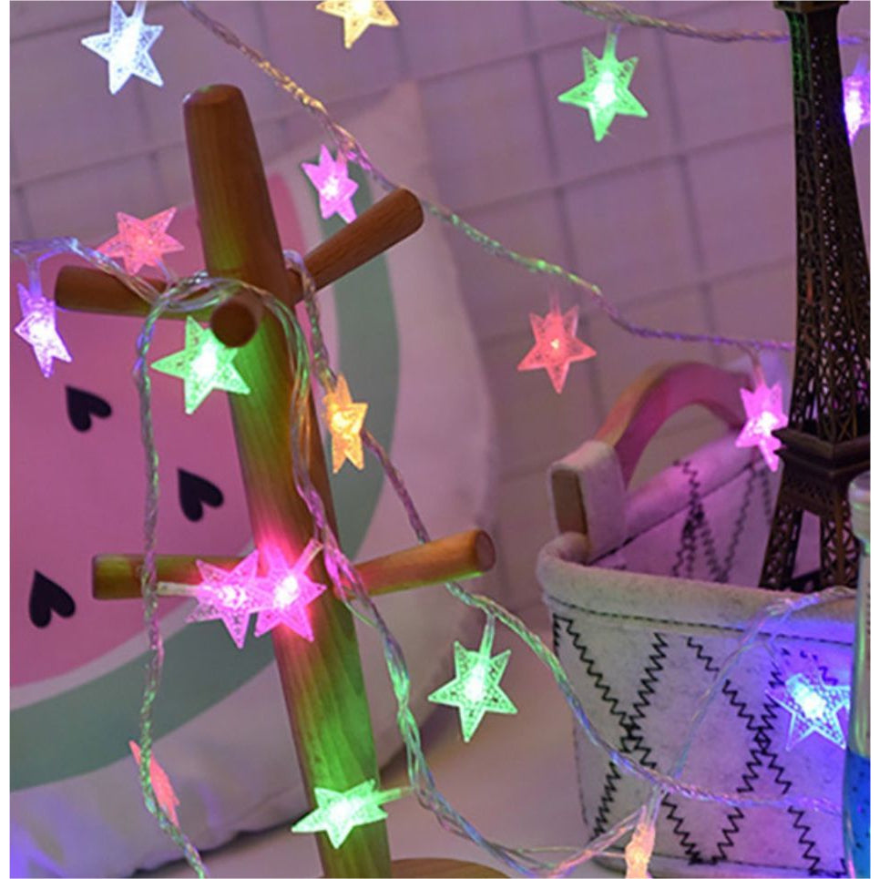 Led Small Star String Lights 2 / Party Wedding Cake Decor LED Light String Lights String Light Bulb