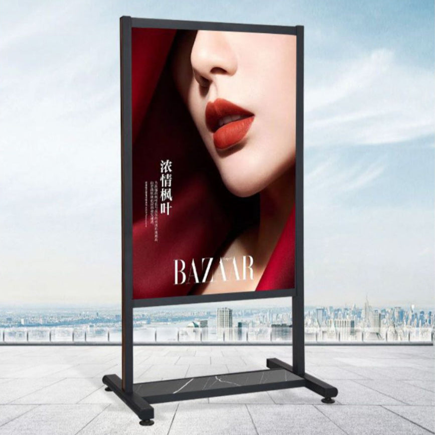 Double Sided Stand Signage / Floor Sign Sintra Board Menu Printing Standee Restaurant Cafe Shop Bar