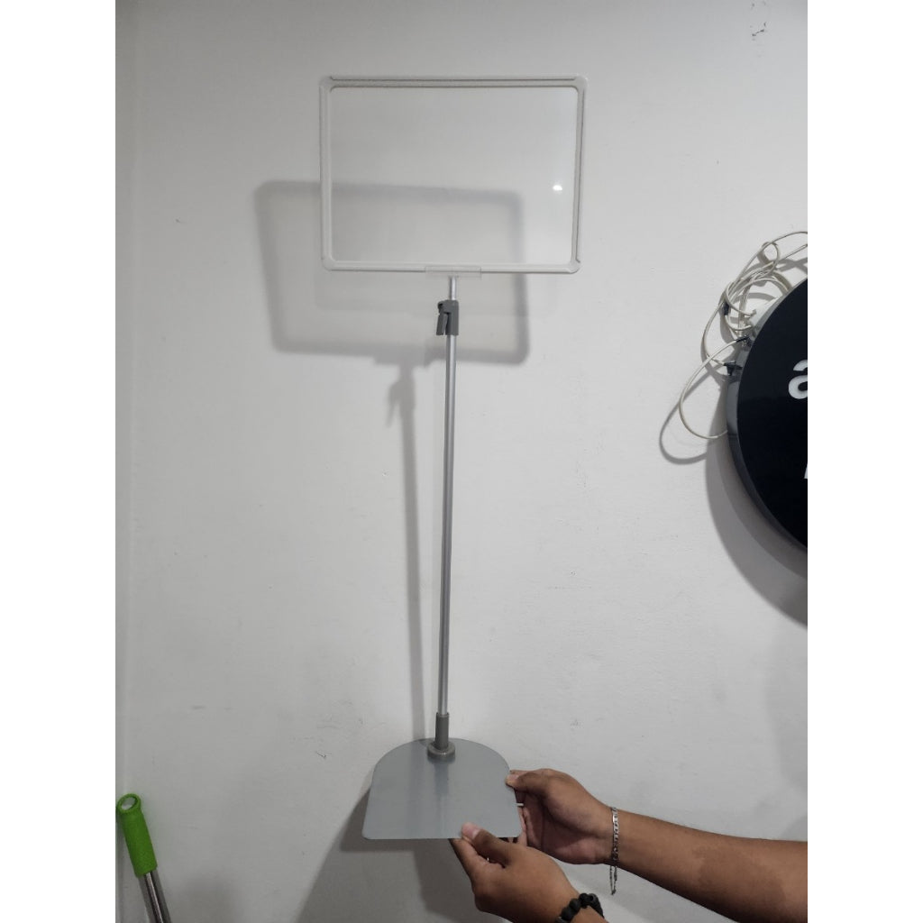 A4 Sign Stand / Display Standee Poster Holder Office Store Promo Price Menu Stationary Stationery AD
