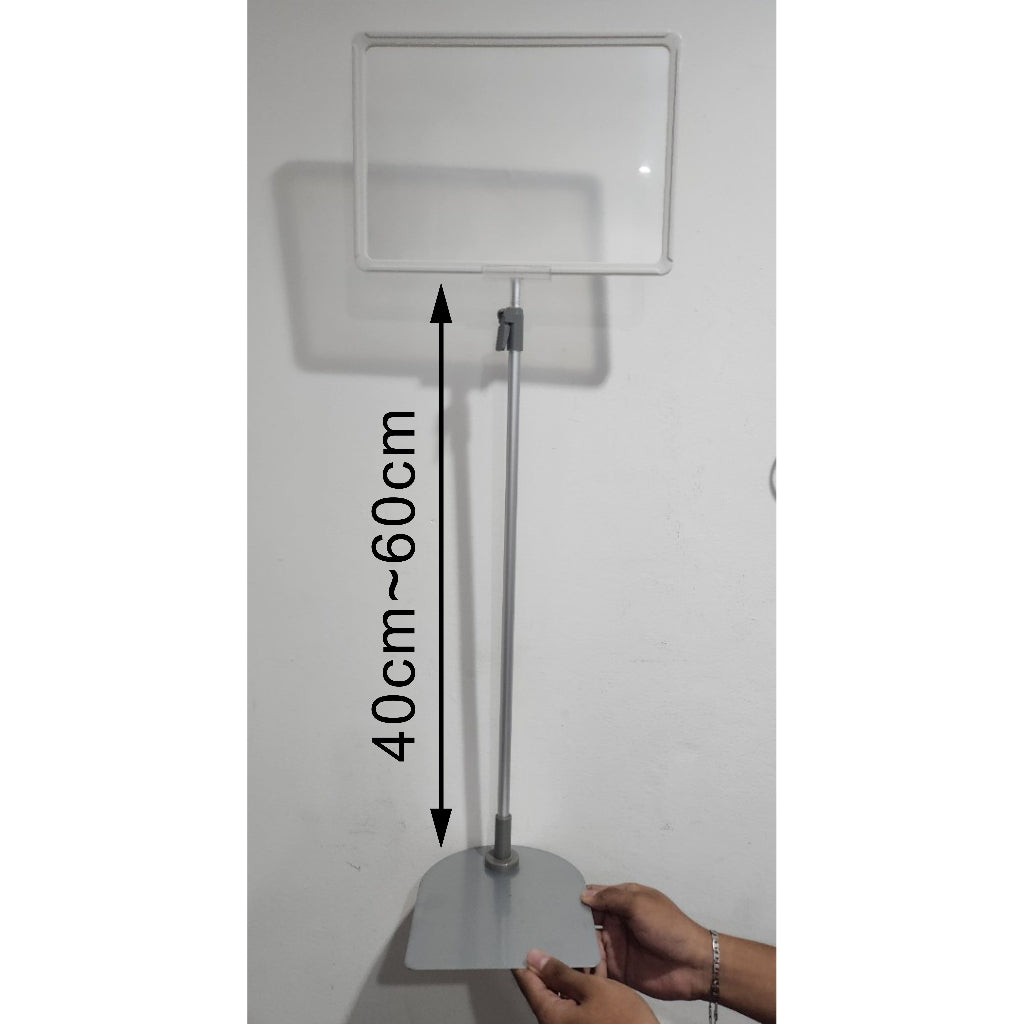 A4 Sign Stand / Display Standee Poster Holder Office Store Promo Price Menu Stationary Stationery AD