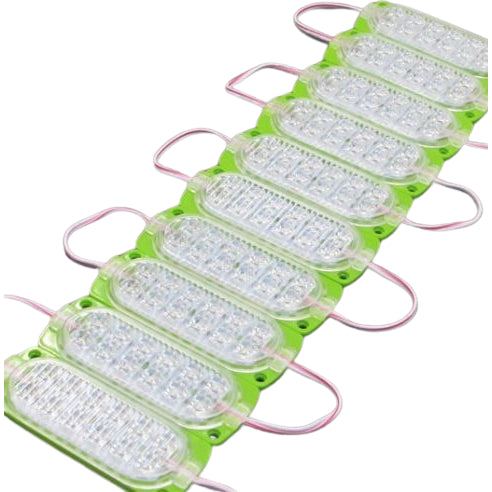 #8) 10pcs 12eyes Highlight LED Module / DC 12V 7.2W New Ultrasonic Led Lights Waterproof Car Motor