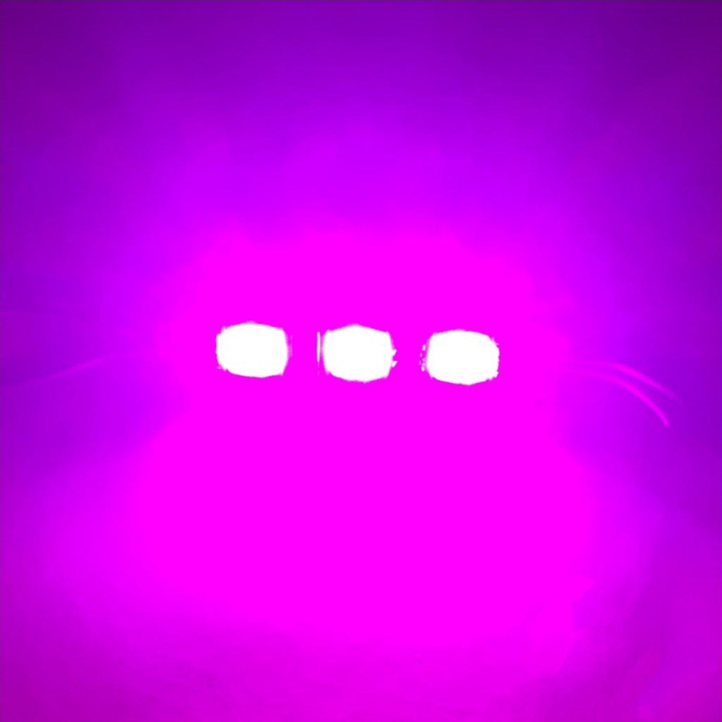 #1) 20pcs 7612 LED Module 1.2W / DC 12V Knight Motorcycle Part Car 3Led Decorative Lights Waterproof