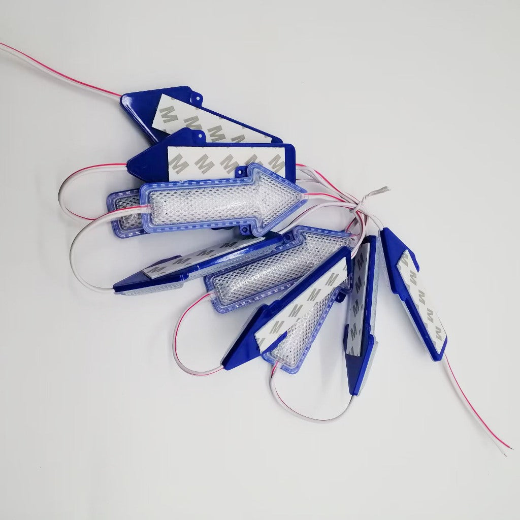 #9) 10pcs Arrow Directional LED module / LED 12V Arrow Directional Traffic Module For Car/Motorcycle