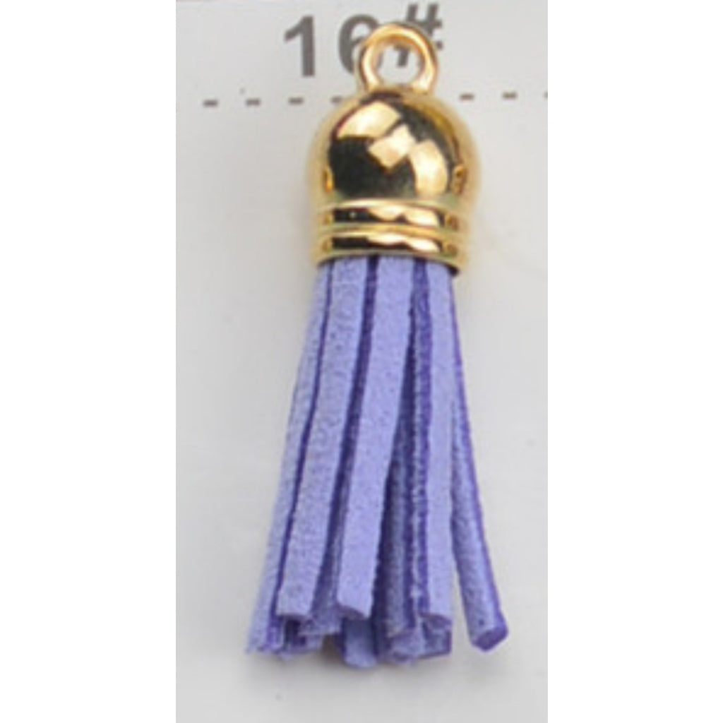 10PCS Leather Tassel Accessories for Key Chain / Jewelry Pendants Charm Key Ring Earrings Necklace