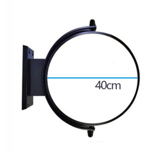 360 Rotating Round LED Signage / Light Box Outdoor Acrylic Double Sign Restaurant Shop Store Logo AD