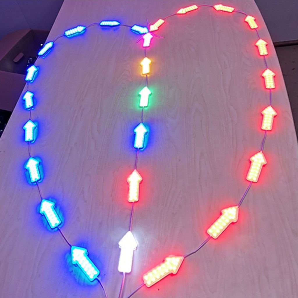 #9) 10pcs Arrow Directional LED module / LED 12V Arrow Directional Traffic Module For Car/Motorcycle