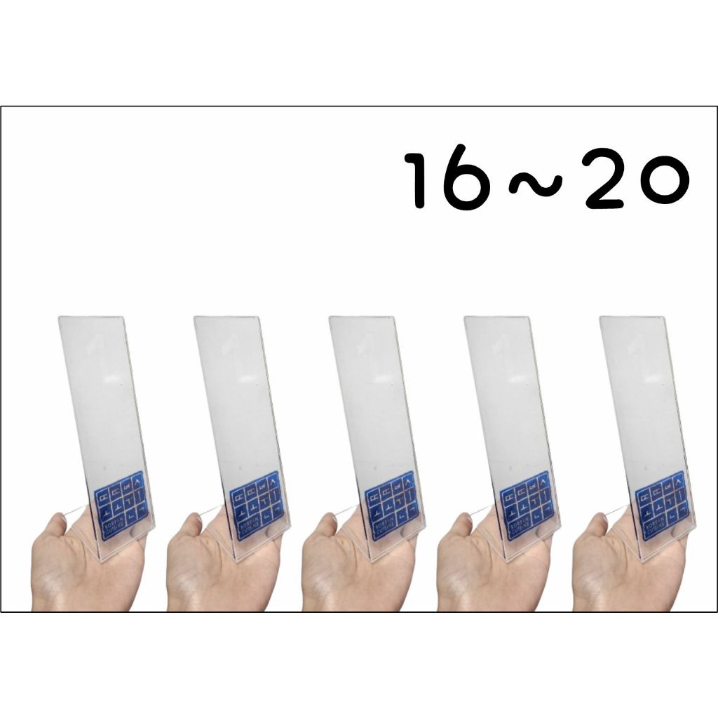 (5Pcs) Customized Table Number Acrylic Stand / Restaurant Cafe Bar Food Decor Waiting Number Standee