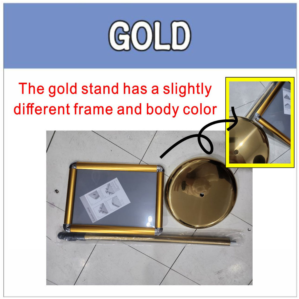 A4 Aluminum Sign Stand / Display Frame Standee Office Store Promo Menu Poster Paper Holder Signage