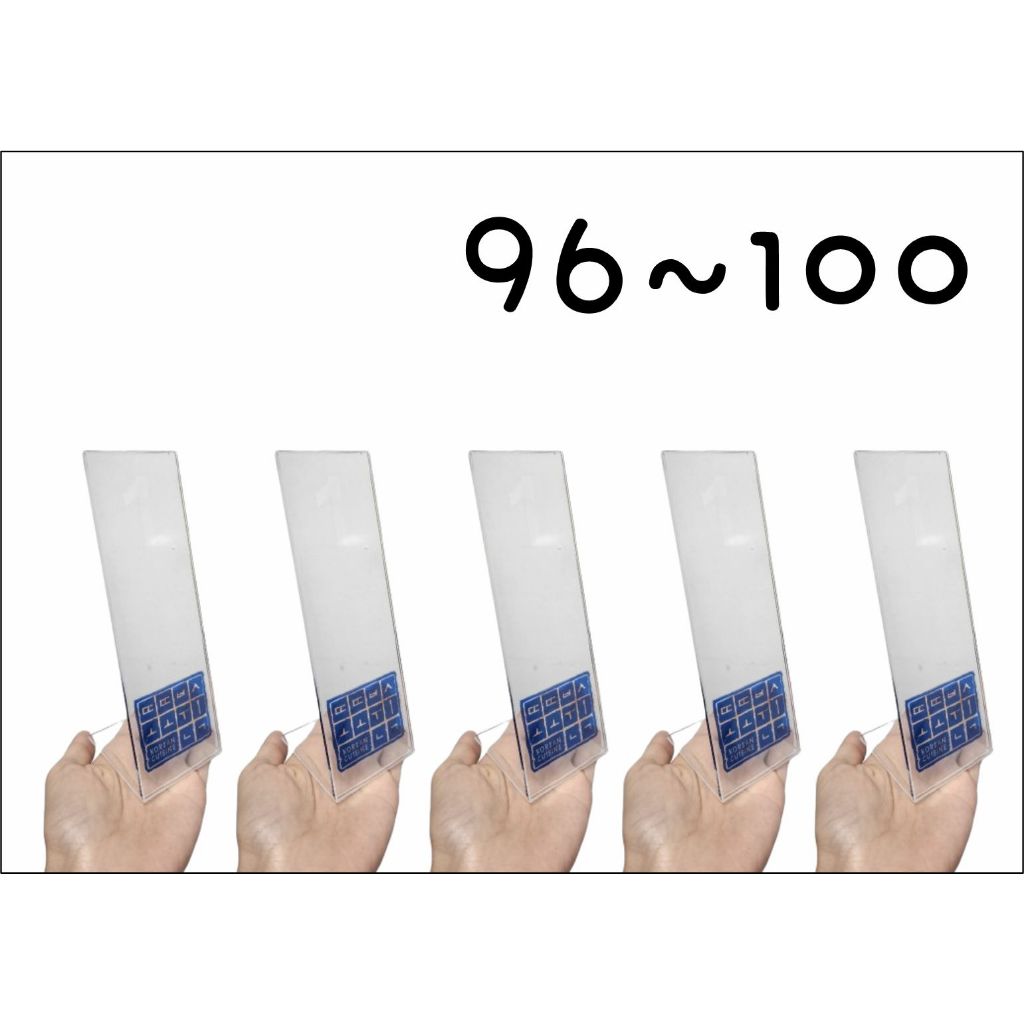 (5Pcs) Customized Table Number Acrylic Stand / Restaurant Cafe Bar Food Decor Waiting Number Standee