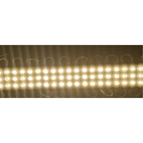 #4) 20pcs 2835 Highlight LED Module 1.2W / DC 12V Knight Motorcycle/Car New 3 LED Round Module Light