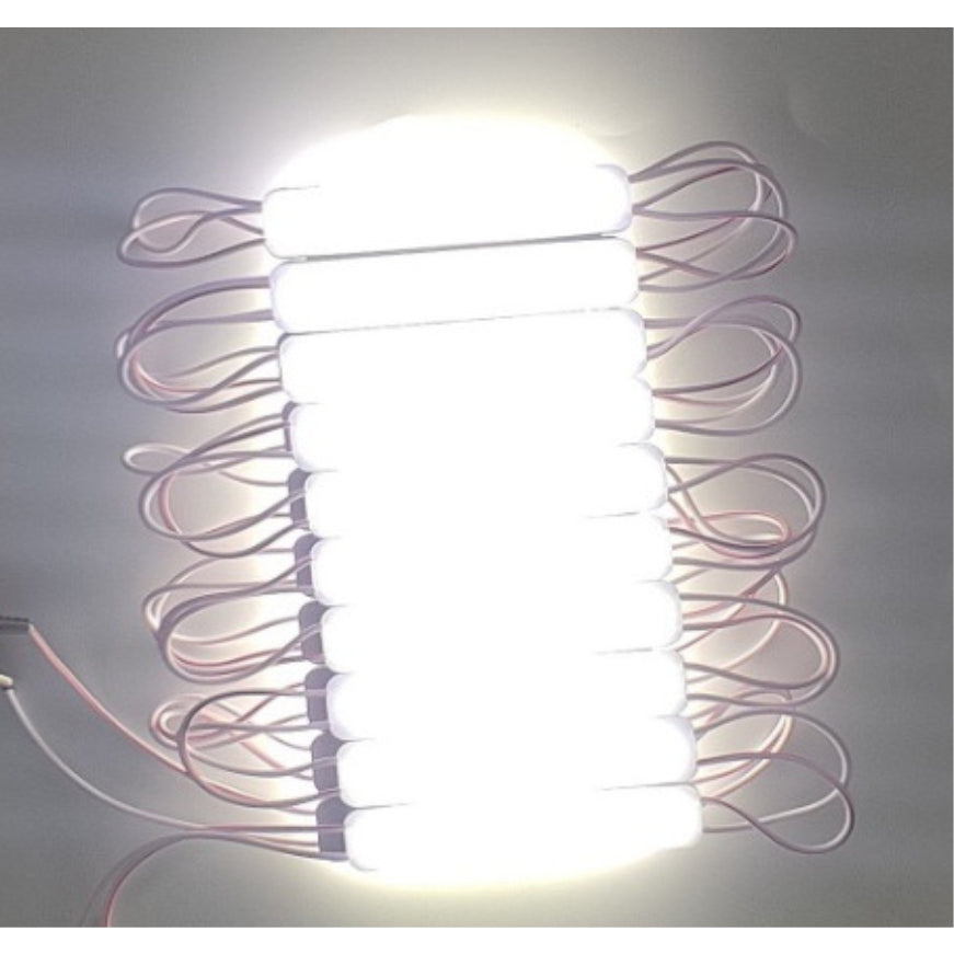 #5) 20pcs Ultrasonic LED Module 1.2W/ DC12V Car Motorcycle Parts Accessories New Design Super Bright