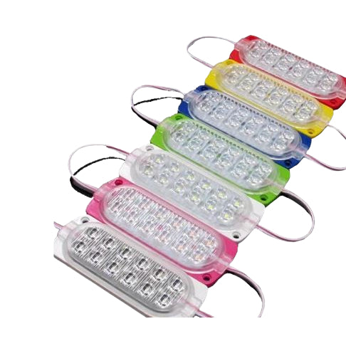 #8) 10pcs 12eyes Highlight LED Module / DC 12V 7.2W New Ultrasonic Led Lights Waterproof Car Motor