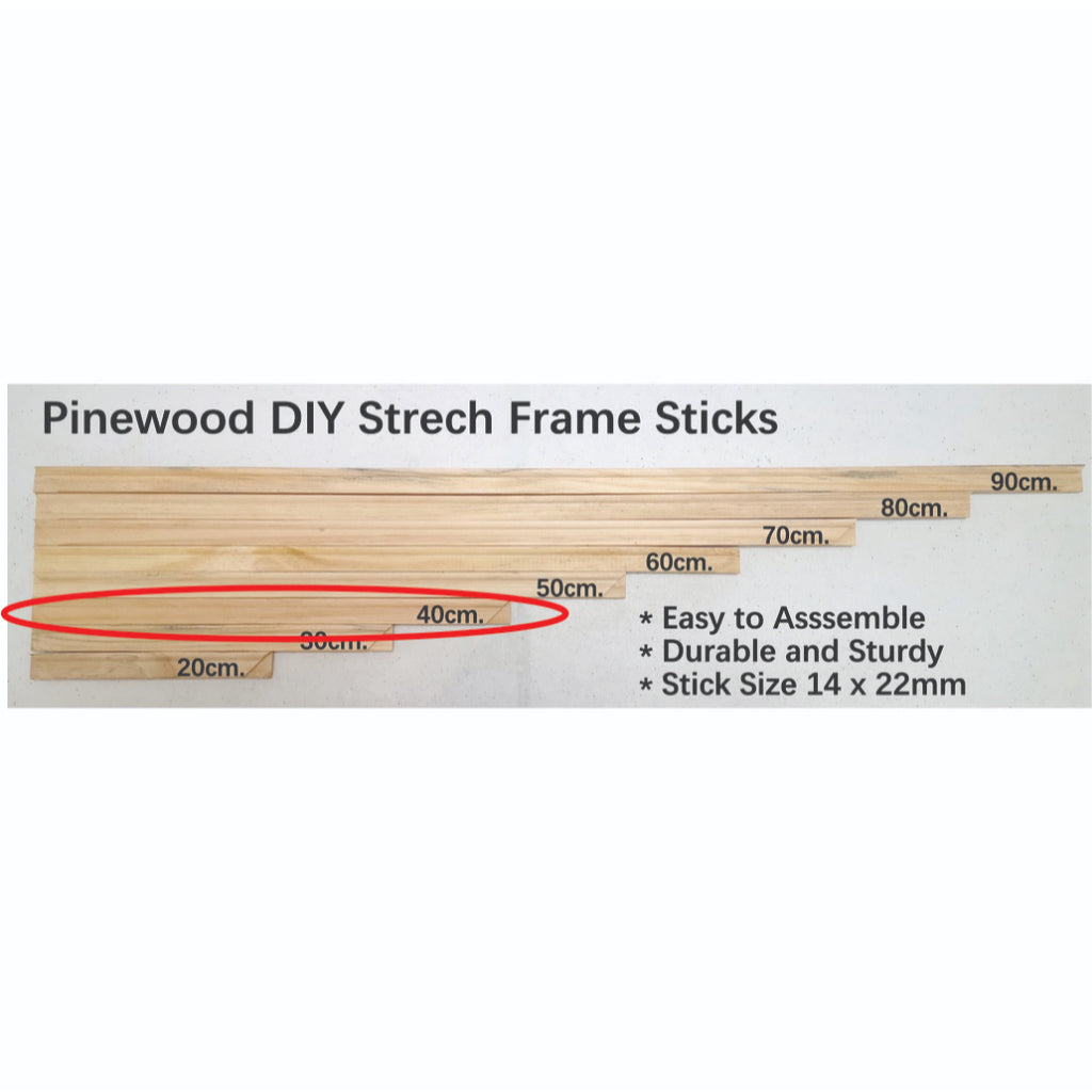 Wood Stick For Canvas / DIY ASSEMBLE STRETCH WOOD FRAME STICK DIY Paint Wall Art Canvass painting