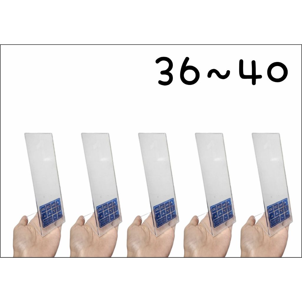 (5Pcs) Customized Table Number Acrylic Stand / Restaurant Cafe Bar Food Decor Waiting Number Standee