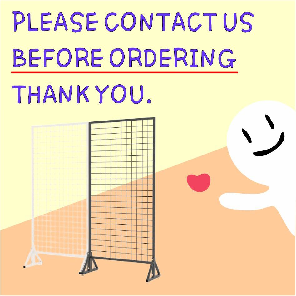 Metal Grid Display Rack / Jewelry Mobile Accessories Market Store Wire Mesh Shelf Decor Frame