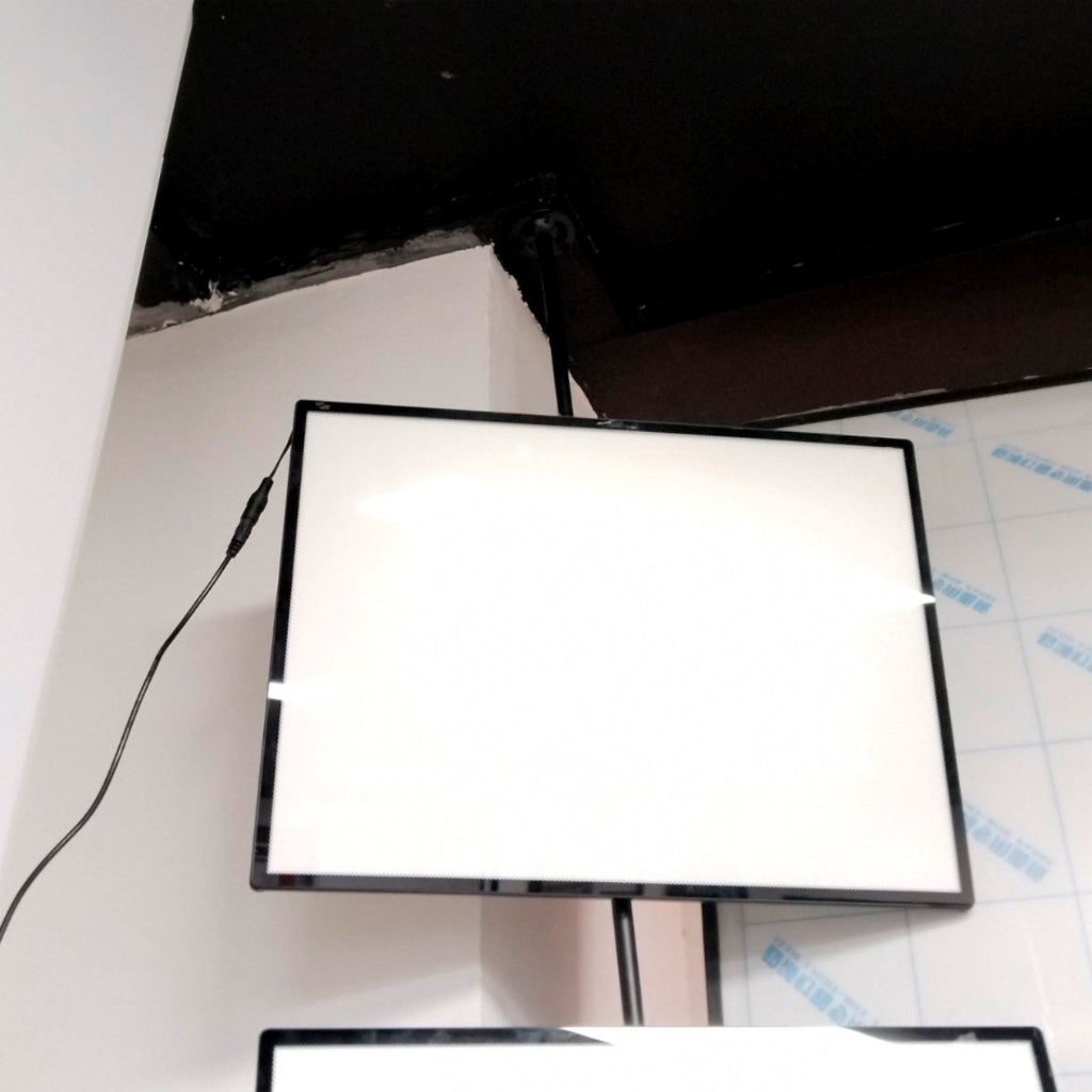 3 Layer Hanging LED Display Light Box A4 A3 / Sign Menu Mall Restaurant Shop Store Cafe Real Estate
