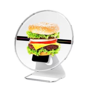 3D Hologram Signage /Advertising Fan Projector LED light display Business Store Shop Bar Photo Video