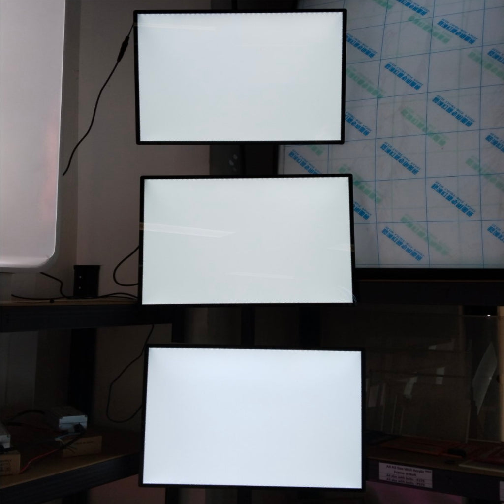 3 Layer Hanging LED Display Light Box A4 A3 / Sign Menu Mall Restaurant Shop Store Cafe Real Estate