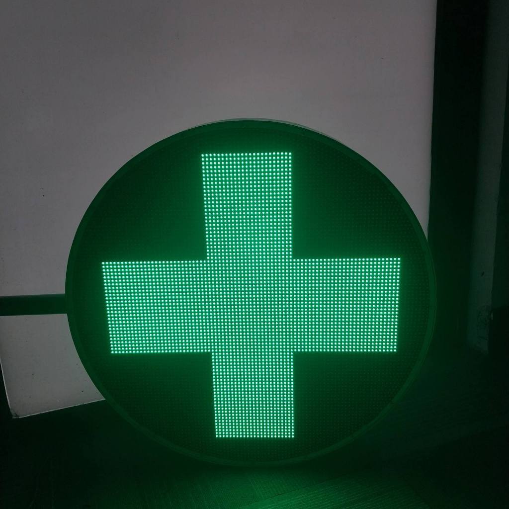 P5 LED Digital Round Signage / 50cm Diameter Circle / Waterproof for Outdoor Display Sign Signboard