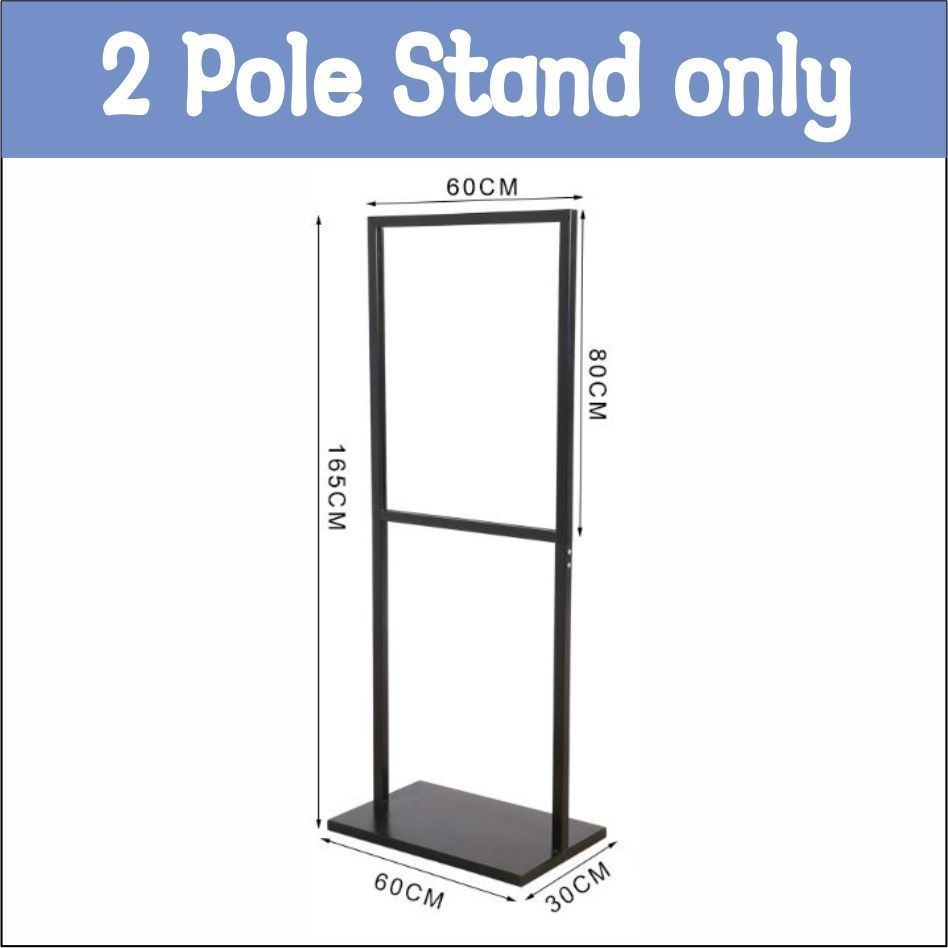 Durable Big Size Sintra Poster Stand Signage / Menu Board Printing Standee Restaurant Shop Cafe Mall