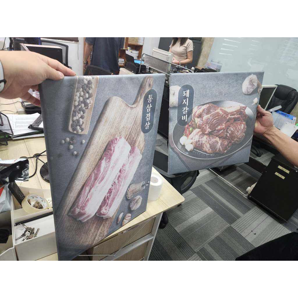 High Quality Customized Vinyl Sticker Printing / Matte Glossy Clear Frosted Poster Backlit Panaflex