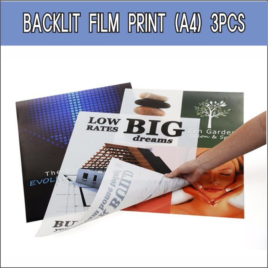 3 Layer Hanging LED Display Light Box A4 A3 / Sign Menu Mall Restaurant Shop Store Cafe Real Estate