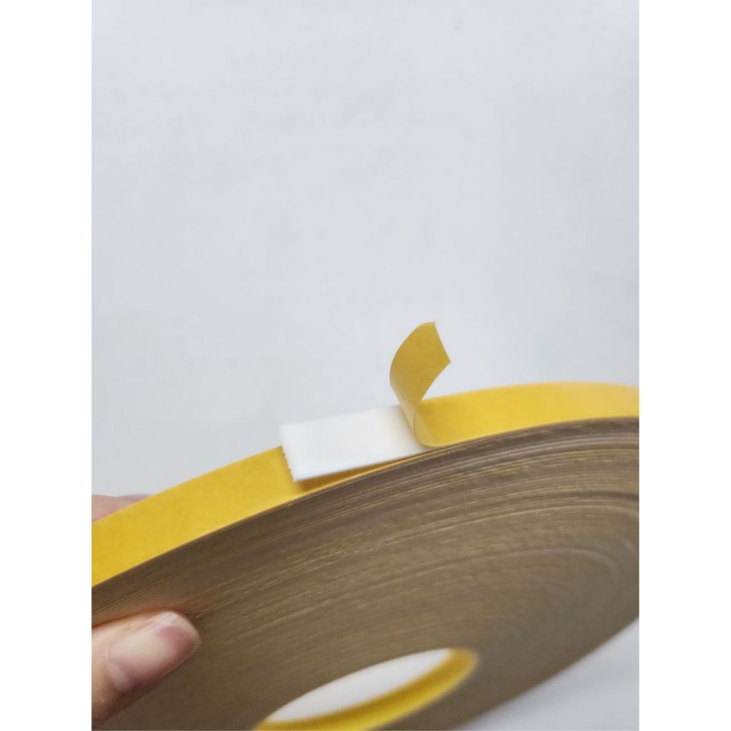 1cmx50M Strong Double Sided Foam Tapes 1mm Thk Adhesive Waterproof Sticky School Home Office Deco