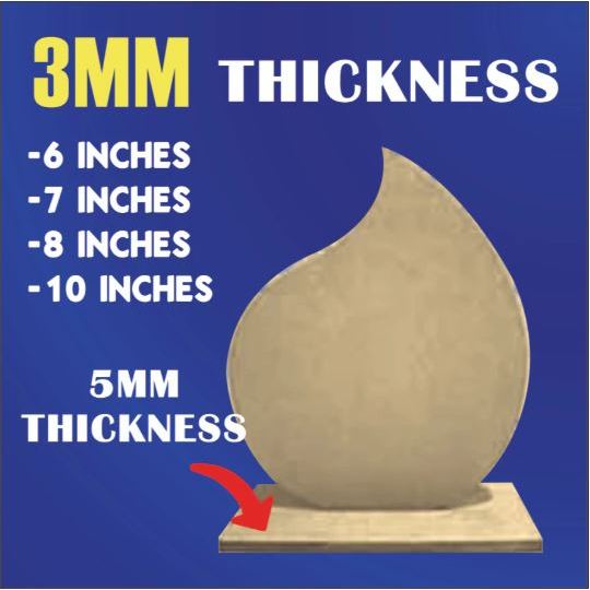 5Pcs) Plaque UV Direct Print on Clear Acrylic Transparent Trophy Awards Sports School Office Even
