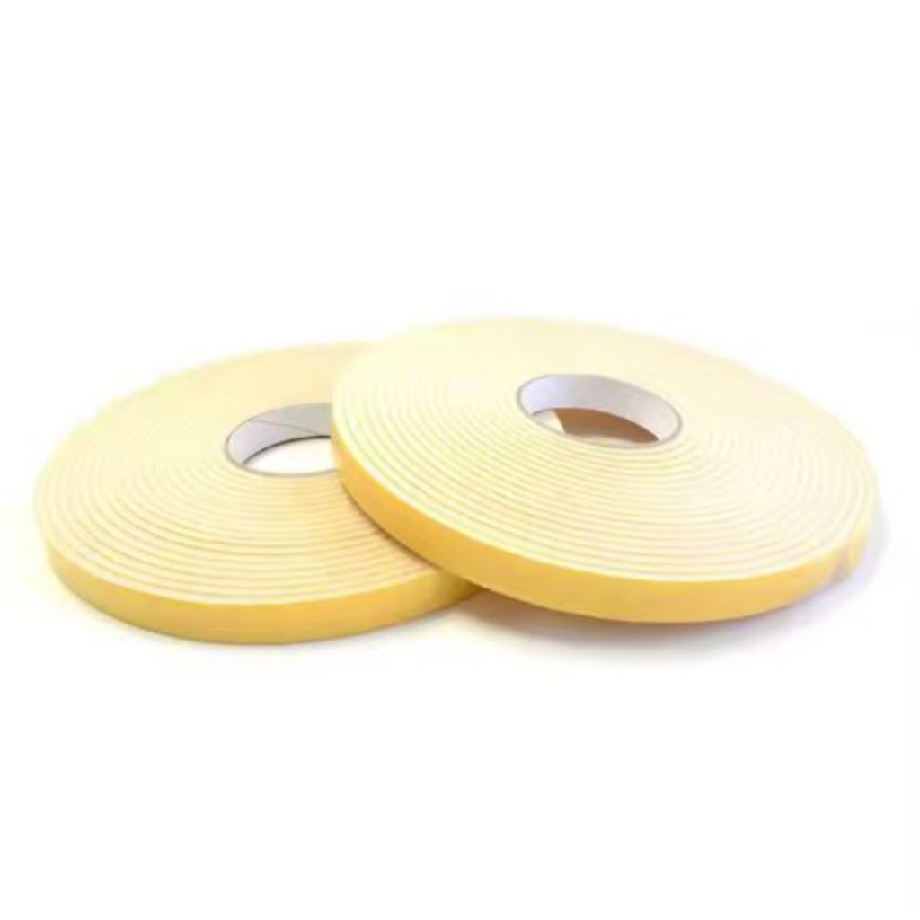 1cmx50M Strong Double Sided Foam Tapes 1mm Thk Adhesive Waterproof Sticky School Home Office Deco