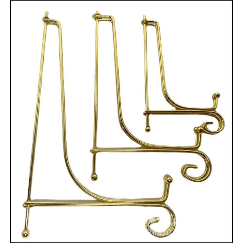 Metal Photo Frame Stand / Pedestal Picture Holder Art Acrylic Display Decor Dish Plate Rack Wedding