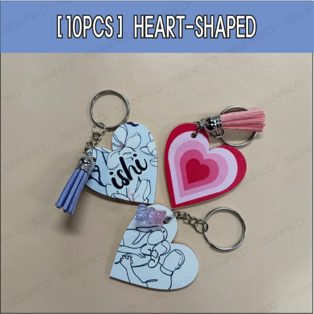 10pcs) Customized Acrylic Keychain UV Direct Print / Souvenir Anniversary Gift Personalized Keyring