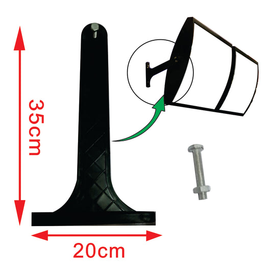 "Triangle Support" ONLY for LED Menu Signage / adjustable Degree for Lighted Menu Box of Restaurant
