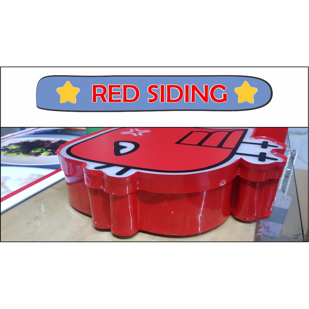 Customized Logo Signage (1~2FT) w or wo LED Aluminum Acrylic Decor Outdoor DIY Restaurant Shop Sign