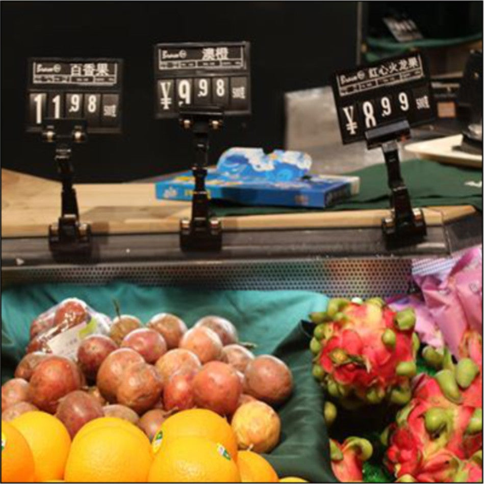 Pop Clamp Holder / Sign Price Name Tag Display Business Card Memo Clip Table Paper Photo DIY Mart Ad