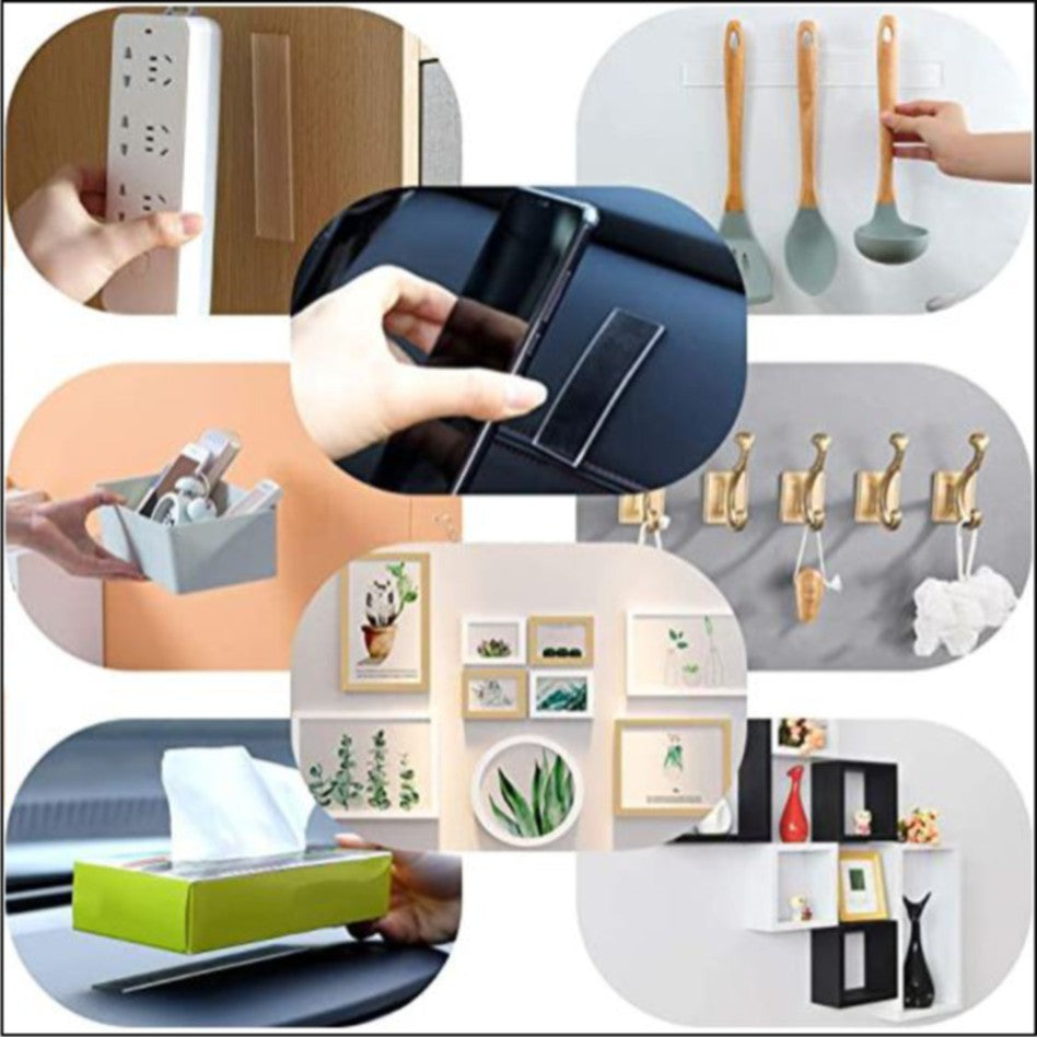 Double Sided Durable Adhesive Tape / Clear Gel Type for Sintra Glass Acrylic Wood Metal Plastic DIY