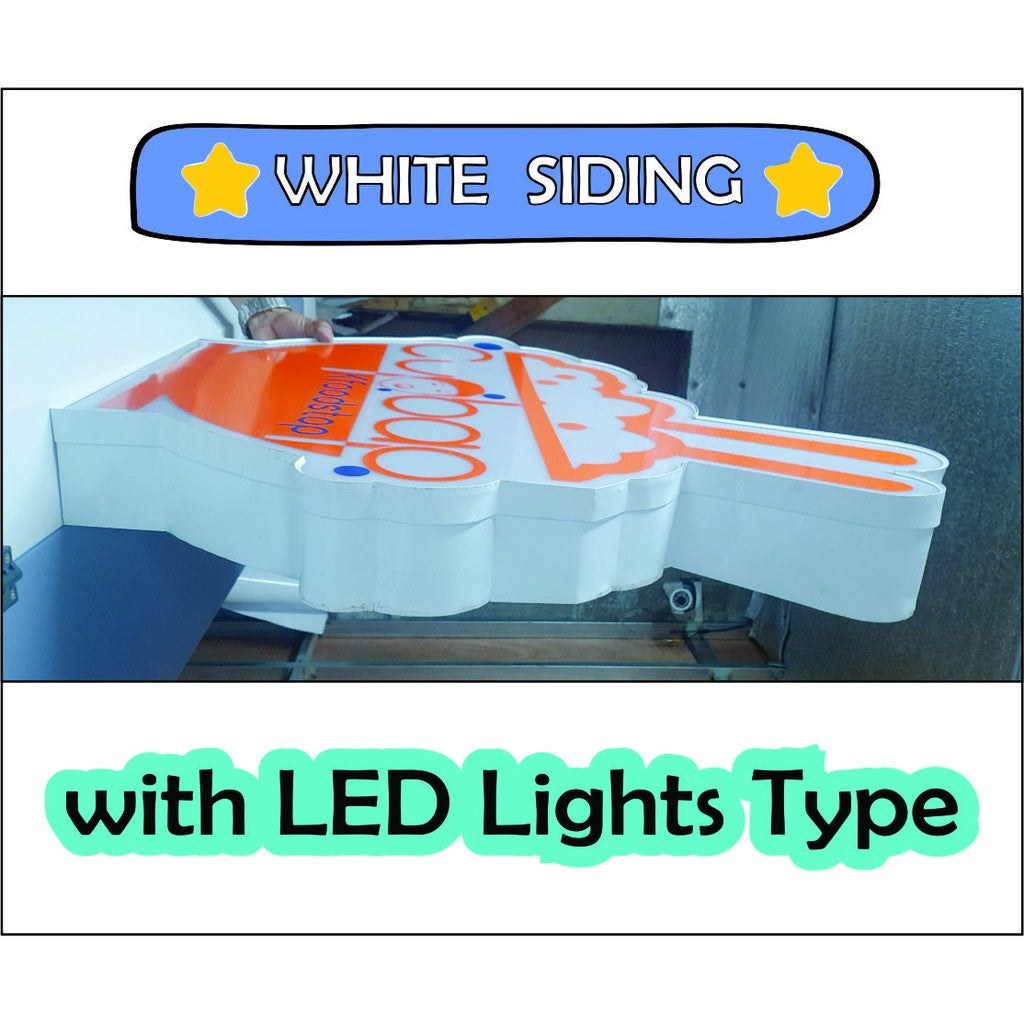 Customized Aluminum Letter Signage / LED Light Sign Acrylic DIY Signboard Korean Panaflex Stainless