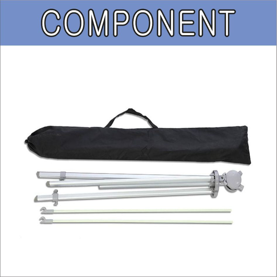 Adjustable X Banner Stand Tarp Standee Tarpaulin Stand Decor Display Sign Xbanner Standee Heavy Duty