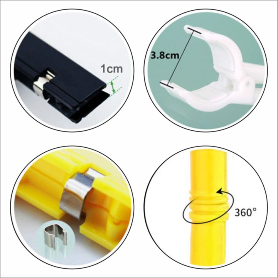 Pop Clamp Holder / Sign Price Name Tag Display Business Card Memo Clip Table Paper Photo DIY Mart Ad