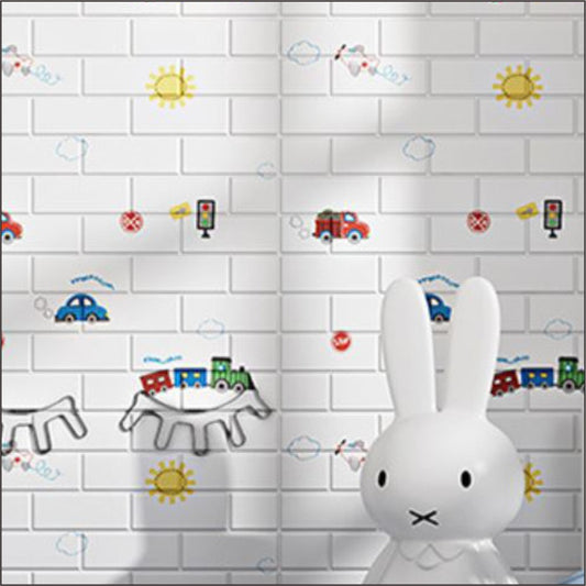 Wall Bricks Sticker Home Living Decor Kids Room Wallpaper Adhesive Self Interior 3D foam Background