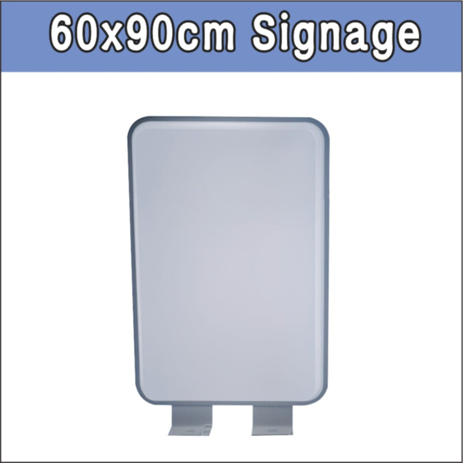 LED Light Rectangle Double Sided Signage / Sign Board Sticker DIY Decor Restaurant Shop Cafe Logo Ad