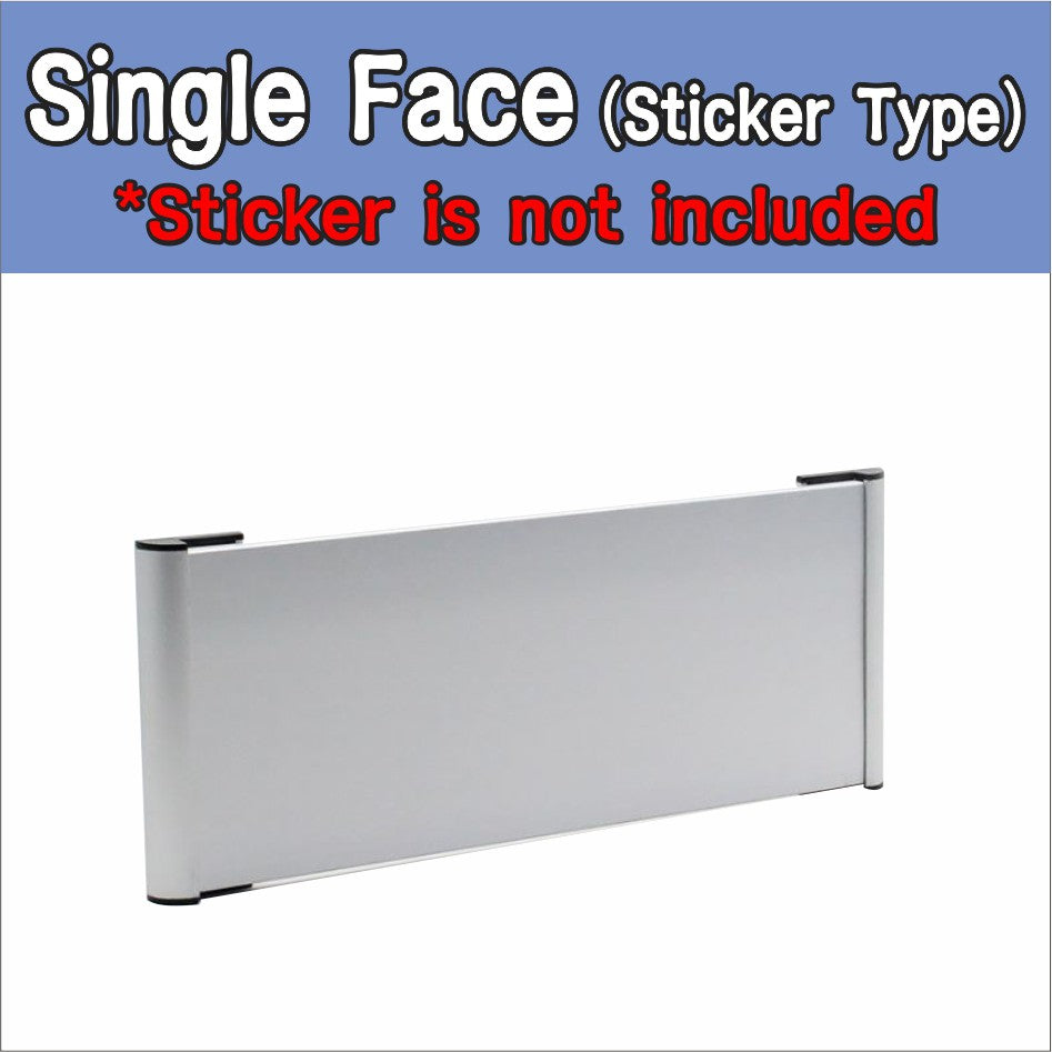 Replaceable Office Sign / Building School Hotel Room Company Door Signage Card Brand Name Department