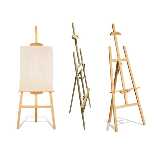 Wooden Easel Stand  / Adjustable Tripod Display School Painting Promo Restaurant Event Office Wood